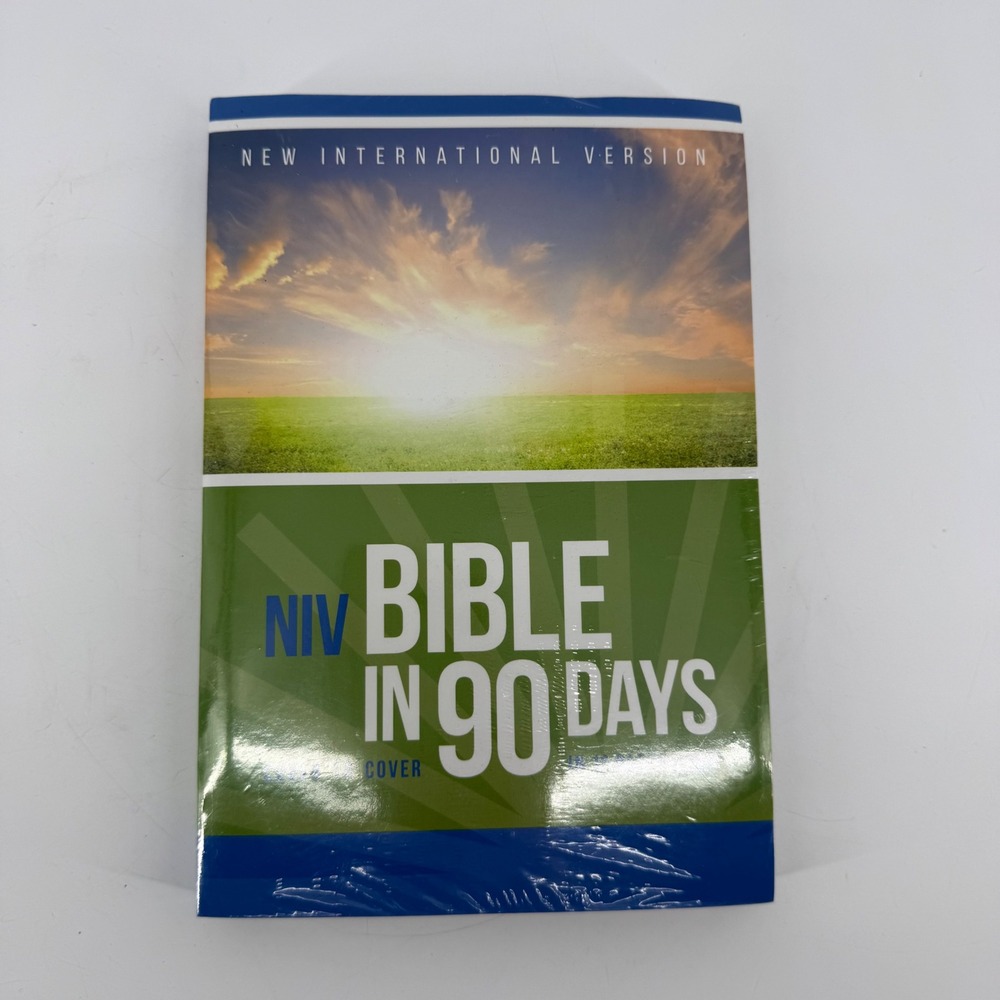 NIV Bible in 90 Days Paperback Zondervan New International Version Large Print